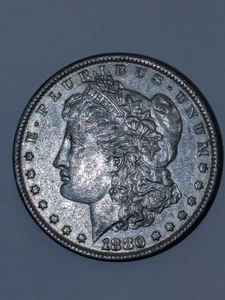 Dólar de plata Morgan 1880 T39 - Imagen 1 de 4