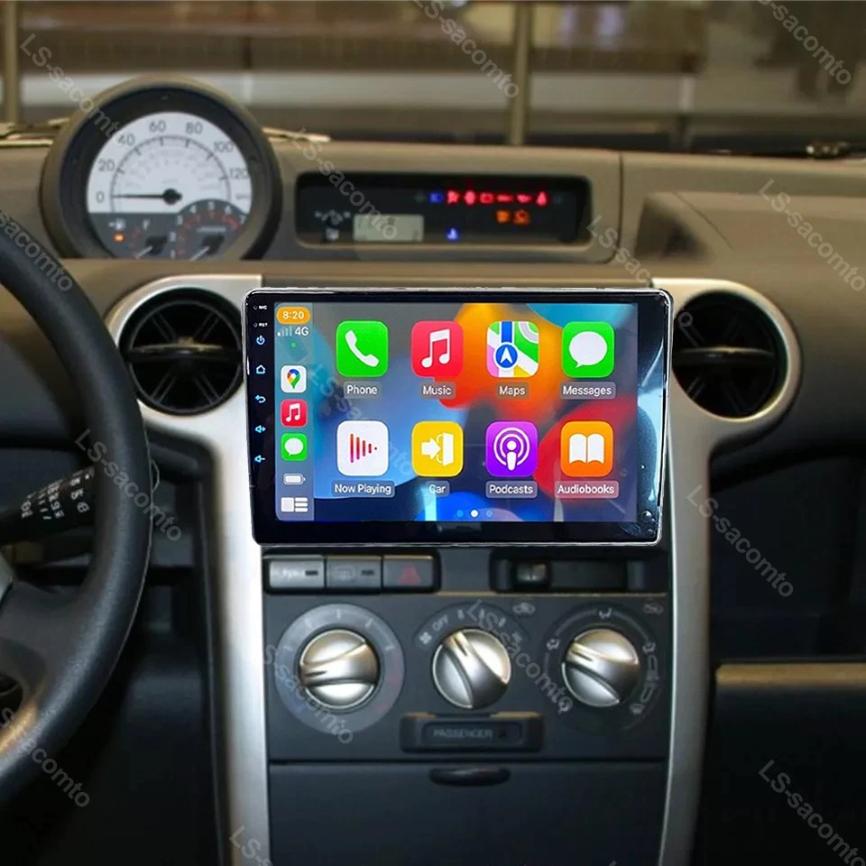 4+64G For 2004 2005 2006 Scion xB 10.1" Android 15 Carplay Car Stereo Radio GPS - Image 1 of 4