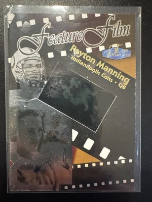 1998 Flair Showcase Feature Film Peyton Manning #9FF Rookie RC HOF - Image 1 of 3