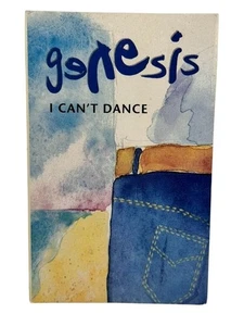 Genesis Cassette Single “I Can’t Dance” w/ Case & Artwork - Used 1991 - Picture 1 of 4