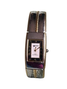 Montana Silberschmiede Manschettenuhr braucht Batterie und eine Feder ersetzt Western - Bild 1 von 10