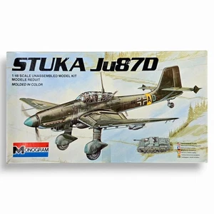 Kit de caza/bombardero Stuka Ju87D 1983 monograma alemán Segunda Guerra Mundial escala 1:48 #6840  - Imagen 1 de 9