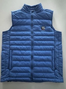 Secession Golf Club Peter Millar Crown Elite Light Soft Puffer Vest Medium NWOT - Picture 1 of 3