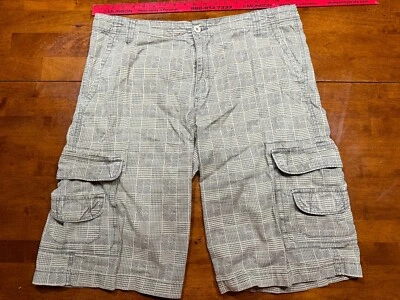 Pantalones Cortos de Surfista de Carga Playa Caqui Tostado Cultura Moderna Para Hombres Talla 38 Bolsillos Foto 1 de 4