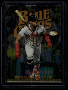 2019 Finest #FBC-RAJ Ronald Acuña Jr. Finest Blue Chips - Picture 1 of 2