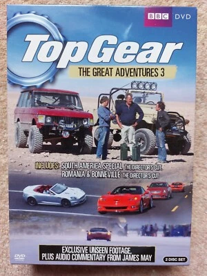 Top Gear The Great Adventures 3 Romania & Bonneville Special Dire... - DVD  91VG - Image 1 of 2