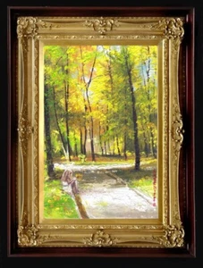 Print on Canvas of Oil Painting Arseni ~ CHILDHOOD DREAMS 12" X 8" NO FRAME USA - Picture 1 of 11