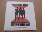 Green Day:  International Superhits Album Sampler  RARE  PROMO  CD     NM