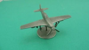 Franklin Mint P-51 Mustang aereo in metallo su base militare come nuovo - Foto 1 di 3