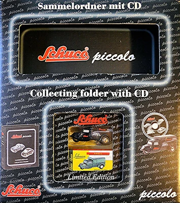 Collecting folder with CD + Tempo tricycle 1:90 Schuco Piccolo - Image 1 of 4