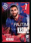 Karta z autografem Pajtim Kasami FC Basel 2021-22 oryginał podpisana +A 233761