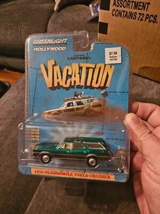 GREENLIGHT HOLLYWOOD GREEN MACHINE VACATION 1970 OLDSMOBILE VISTA CRUISER CHASE - Picture 1 of 6