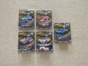 Hot Wheels Real Riders Premium Complete Set of 5 (GJT68) - Picture 1 of 7