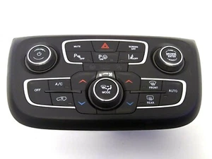 Jeep Compass 2019 2020 A/C & Heat Vehicle Controls Stack OEM 6TM21DX9AB - Picture 1 of 4