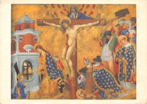 CP Art Painting Henri Bellechose The Last Communion And The Martyr Saint Denis - Picture 1 of 2