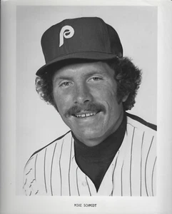 Original Mike Schmidt Philadelphia Phillies HOF Club-Issued Press Wire Photo - Bild 1 von 2