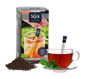 STICK TEES SCHWARZTEE GETRÄNK 20 STICKS BOX Bio EINGESTELLT gentechnikfrei neu - Bild 1 von 6
