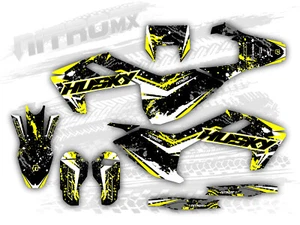 Graphics Kit fits Husqvarna TE FE 150 250 300 350 450 501 2017 2018 2019 Decals - Imagen 1 de 1