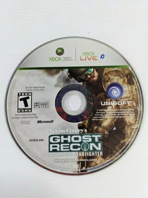 Tom Clancy's Ghost Recon: Advanced Warfighter (Microsoft Xbox 360) - Disc Only - - Image 1 of 2
