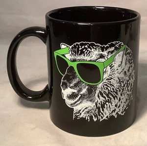Liquid Logic "Yarn Happy" Sheep in Sunglasses Coffee Mug - Picture 1 of 3