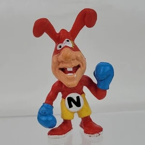 Vintage Dominos Pizza 2.5" Avoid The Noid Boxing Gloves Boxer PVC Figure 1988 - Picture 1 of 4