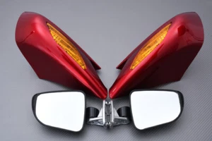 Retrovisores Rojo + Intermitentes Naranja HONDA ST 1300 PAN EUROPEAN 2002-2007 - Picture 1 of 5