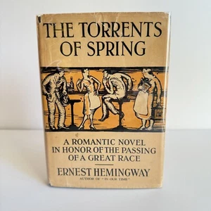 The Torrents of Spring von ERNEST HEMINGWAY - Erstausgabe + DJ 1928 / 1926 - Bild 1 von 20
