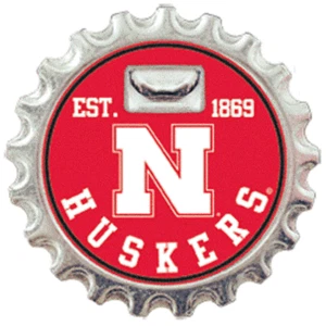 Nebraska Cornhuskers Magnetic Bottle Opener Licensed NCAA College - Picture 1 of 1