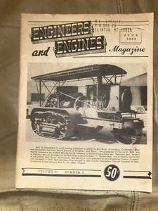 Railroad Ephemera, Engineers and Engines Magazine. Volume 6 Number 2, 50cents - Picture 1 of 2