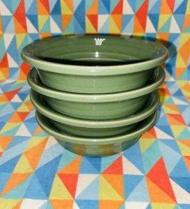 Neu Fiestaware Salbeigrün 4er Set Obst Salsa 9 Unzen Schüsseln FIESTA KOSTENLOSER VERSAND - Bild 1 von 5