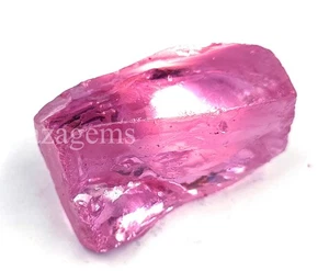 366 Ct Pink Sapphire | Natural Uncut Rough | Certified Loose Gemstone 5ARY - Picture 1 of 9