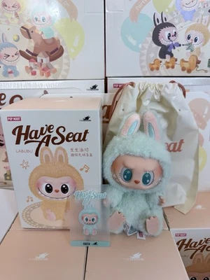 AUTHENTIC POP MART LABUBU The Monsters Have A Seat Vinyl Plush QUQU - Sealed Bag - Image 1 of 4