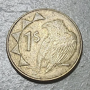 NAMIBIA ๐ณ๐ฆ ONE (1) DOLLAR COIN 2010 - Picture 1 of 2