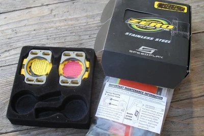New Old Stock Genuine SPEEDPLAY ZERO V.2 Cleat Set NEW NOS - Image 1 of 4