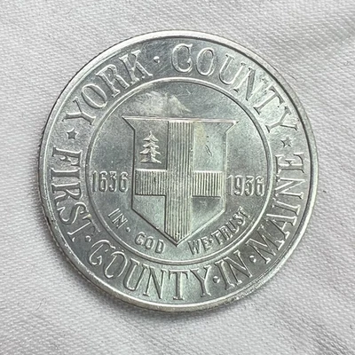 1936 York County Classic Commemorative Half Dollar Coin - Image 1 of 3