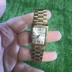 Michael Kors Nash MK3287 Women's Stainless Steel Gold Analog Dial Quartz Watch - Picture 1 of 5