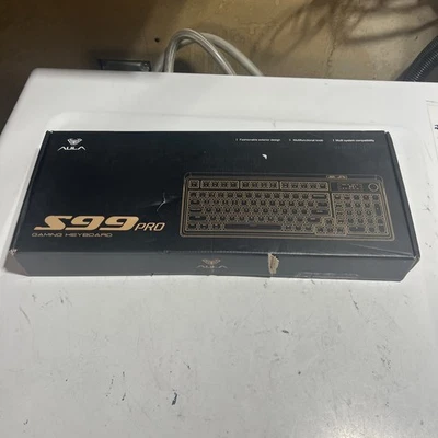 AULA S99 PRO-- KEYS KEYBOARD TRI-MODE BLUETOOTH 2.4GHZ USB-C Gaming RGB Open Box - Image 1 of 4