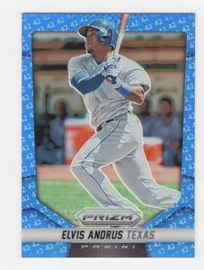 2014 PRIZM BASEBALL 42 PRIZM 4/42 ELVIS ANDRUS TEXAS RANGERS #67 - Picture 1 of 2