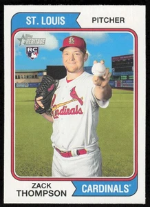 2023 Topps Heritage #313 Zack Thompson RC - FREE SHIP - Picture 1 of 2