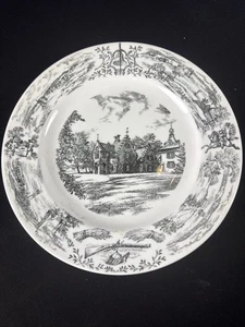 Wedgwood Sleepy Hollow Restorations Sunnyside Washington Irving Home 10.25 Plate - Picture 1 of 7