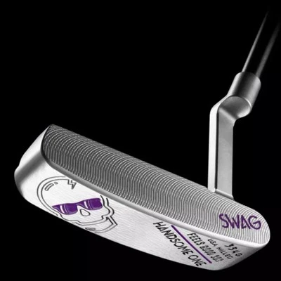 SWAG HANDSOME ONE PUTTER SEGUNDA GENERACIÓN RH 34" PÚRPURA EDICIÓN LIMITADA ¡TOTALMENTE NUEVO! Foto 1 de 4