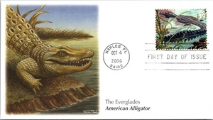 FDC 2006 SC #4099i Fleetwood Cachet, American Alligator - Naples FL - J18485 - Picture 1 of 2