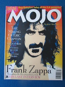 MOJO MAGAZINE ISSUE 4 March 1994 FRANK ZAPPA ERIC CLAPTON COUNTING CROWS - Picture 1 of 9