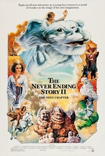 THE NEVERENDING STORY II THE NEXT CHAPTER MOVIE POSTER 2 Sided ORIGINAL 27x40 