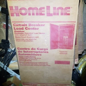 Square D Homeline 200AMP 8-Space 16-Circuit Breaker Load Center HOM816M200PFTRB - Picture 1 of 8