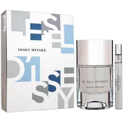 Issey Miyake Le Sel d Issey Set 50 ml Eau de Toilette EDT & 10 ml Eau de Toilett