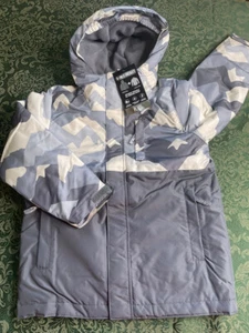NWT 7 8 10 12 winter camo 3 in 1 ski puffer childrens place 3in1 jacket coat tcp - Picture 1 of 7