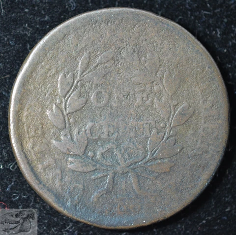 1805 Draped Bust Large Cent, Early Copper, About Good Cond, 218 Years Old, C5461 Cover