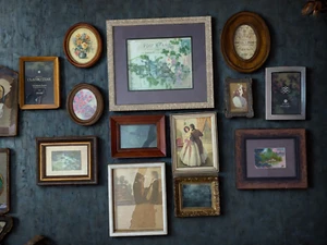 ✨ Lot of Vintage Picture Frames - Antique Gold, Silver, & Wood | Eclectic Mix - Picture 1 of 12