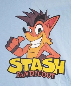 Phish Stash Bandicoot Baby Blue Lot Style T Shirt 2XL XXL New Unworn - Bild 1 von 3
